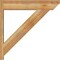 Ekena Millwork Traditional Slat Rough Sawn Outlooker, Western Red Cedar, 8"W x 38"D x 38"H OUT08X38X38TRA06RWR - alternate 3